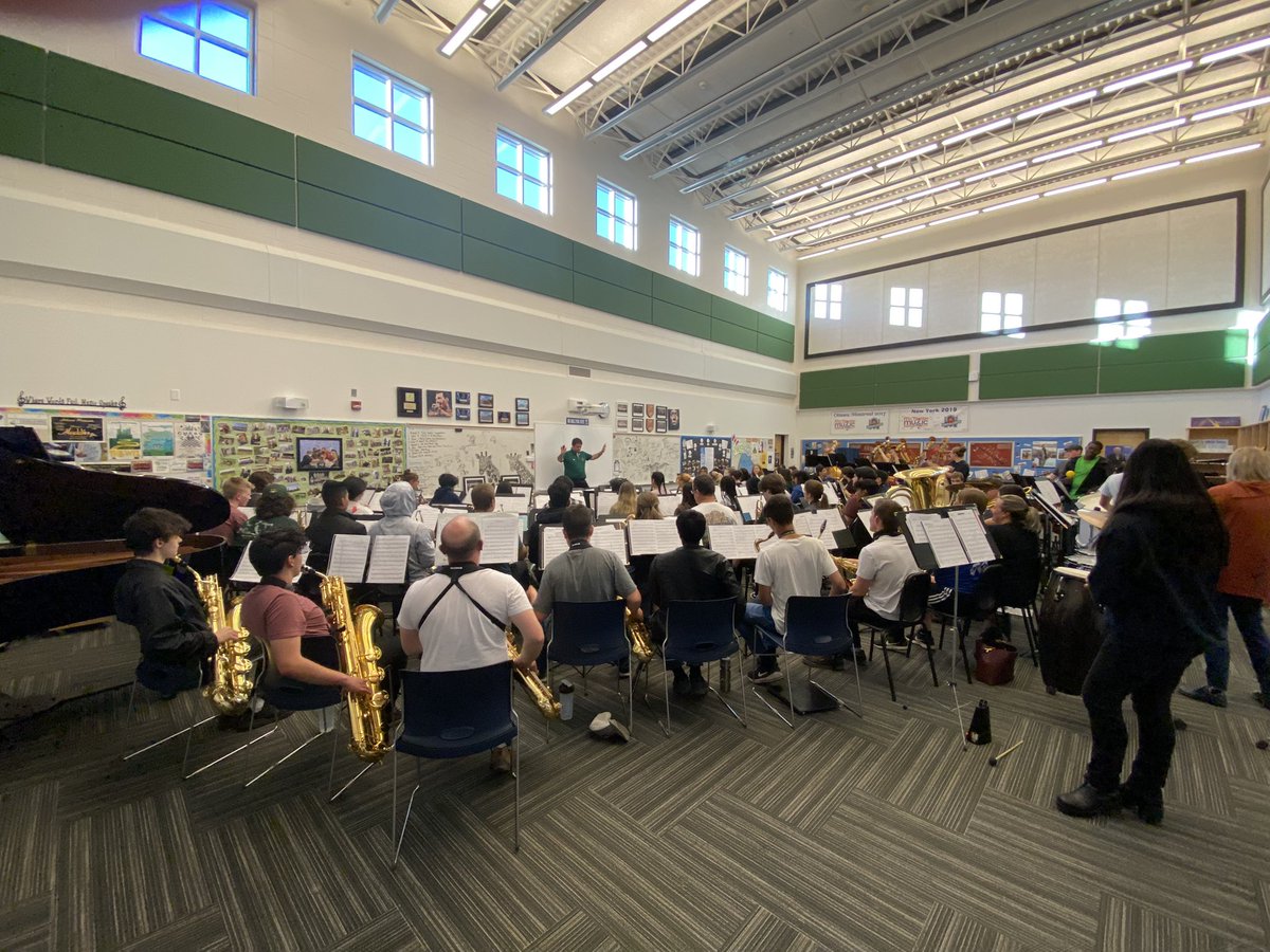 Another jam packed rehearsal at <a href="/EcoleMcTavish/">Ecole McTavish</a> tonight, this time in collaboration with <a href="/fortmacband/">ft mc community band</a> and <a href="/HolyTrinityYMM/">Holy Trinity CHS</a> - all three bands are playing a very exciting piece together in our year end concert Tuesday, June 7 at <a href="/SECPA_YMM/">SECPA</a> - don’t miss it! <a href="/FMPSD/">Fort McMurray Public School Division</a> <a href="/FMCSD/">FMCSD</a> <a href="/FMPSDArts/">FMPSDArts</a>