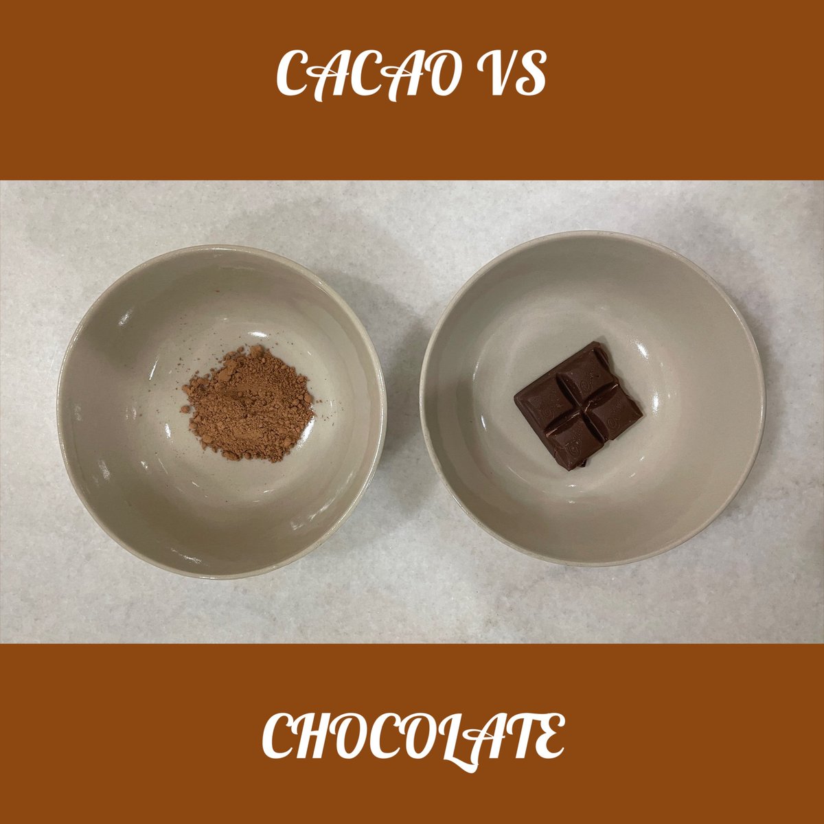 DietAngelFood's tweet photo. The key thing to remember: Studies that tout the health benefits of chocolate often are referring to chocolate that has properties closer to organic cacao powder &amp; rarely apply to the average store-bought chocolate bar! 
 #antioxidants #cacao #chocolate #cacaopowder https://t.co/RYXtrSEbkY