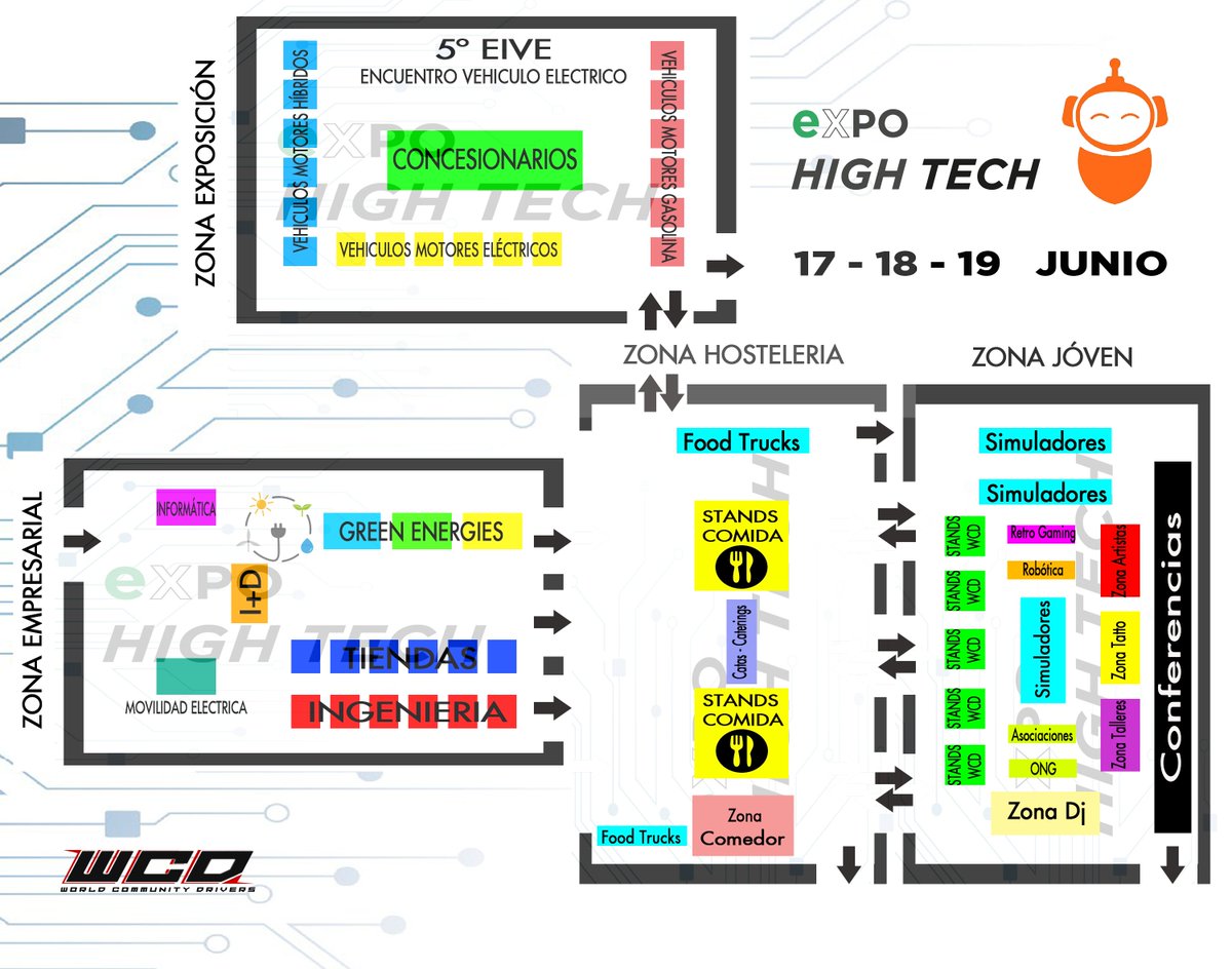 1* #Expo de #tecnologia e i+d Junto al 5 * EIVE (Encuentro #iberico del vehiculo #eléctrico ) en #malpartidadecaceres

Empezamos 17 18 19 #junio

¿Quieres visitar nuestra EXPO?

Info@expohightech.eu

Gestionado por <a href="/LiberalyArjona/">Liberal y Arjona</a>
#expo #motor #españa #caceres #extremadura