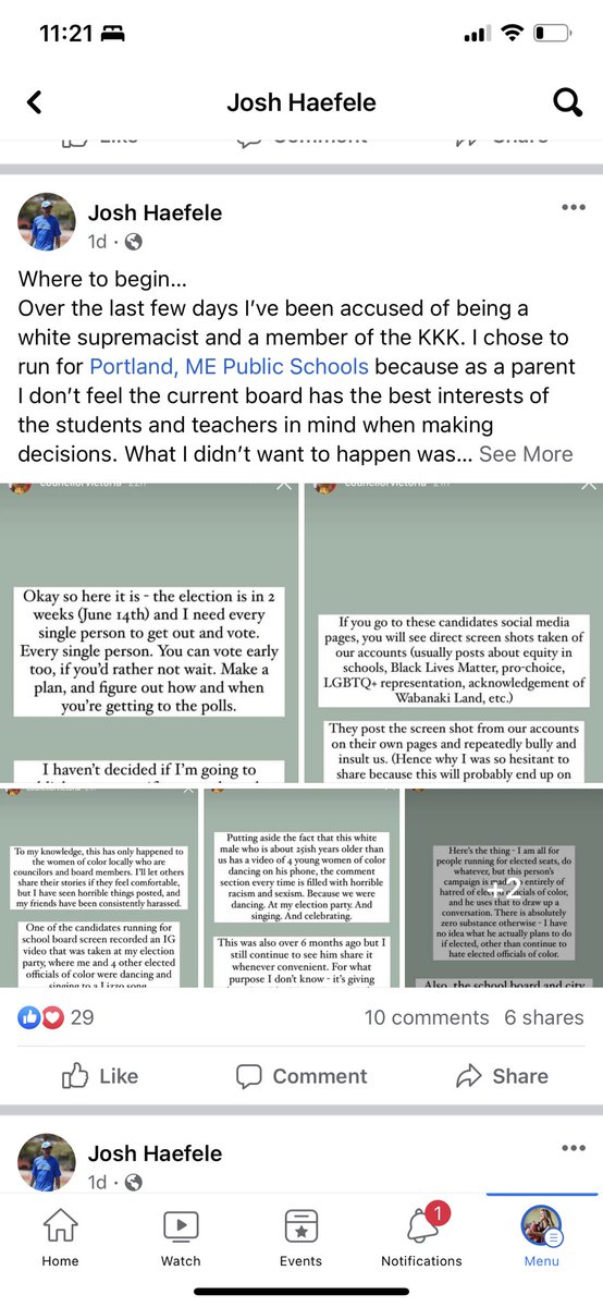 radicalafmama's tweet photo. Another yt supremecist trying to take over local government- not going to happen here my guy, side note- generally you gotta do something pretty yt supremecisty to get “accused” of such- just saying 🤷🏻‍♀️ https://t.co/hwwO8xM77n