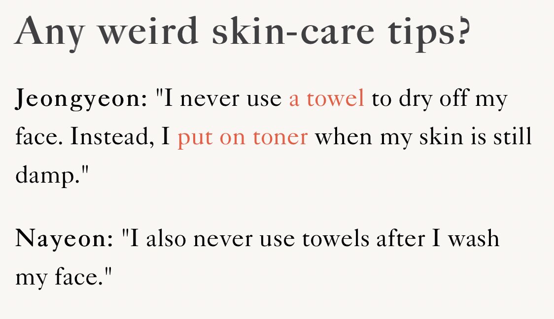dahyun_support's tweet photo. [DAHYUN X MONOTUBE] 220601

TWICE Skin care routine:
Doesn't use towel after they wash their faces 💡

#DAHYUNxMONOTUBE #DAHYUNxO2ND #DahyunFree #DAHYUN  @JYPETWICE https://t.co/p24mzxnNZd