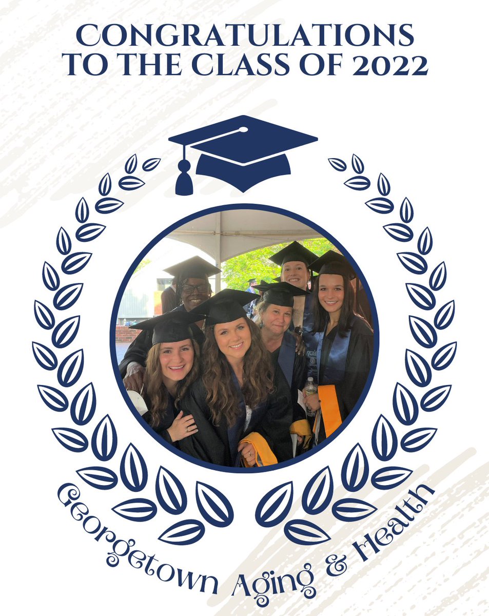 GU_Aging's tweet photo. Congratulations to the AGHL Class of 2022! On May 20th we had the pleasure of celebrating our newest class of graduates - 
Nephelie Andonyadis '21
Scott Foster '21
Ana Johnson '22
Lelia Reed '22
Katy Roberts '22
Amelia Smith '22
Zoe Byington '22 https://t.co/wxTyBIeCbX