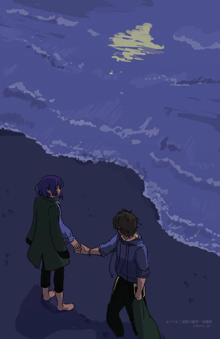 #今月描いた絵を晒そう
くわまつ 