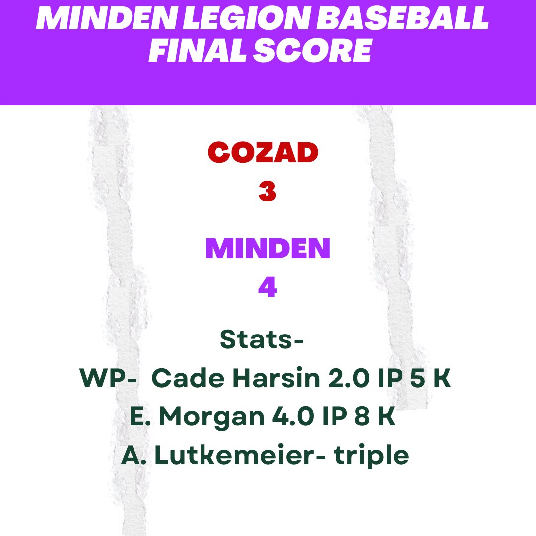 Great job tonight by our juniors! Back at it tomorrow! <a href="/MindenCourier/">Minden Courier</a> <a href="/CLJonesPESports/">Coach Wilson</a>