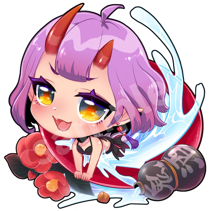 #VtuberさんのSDキャラがみたい自分と彼氏と描かせて頂いたものご依頼承り中です 