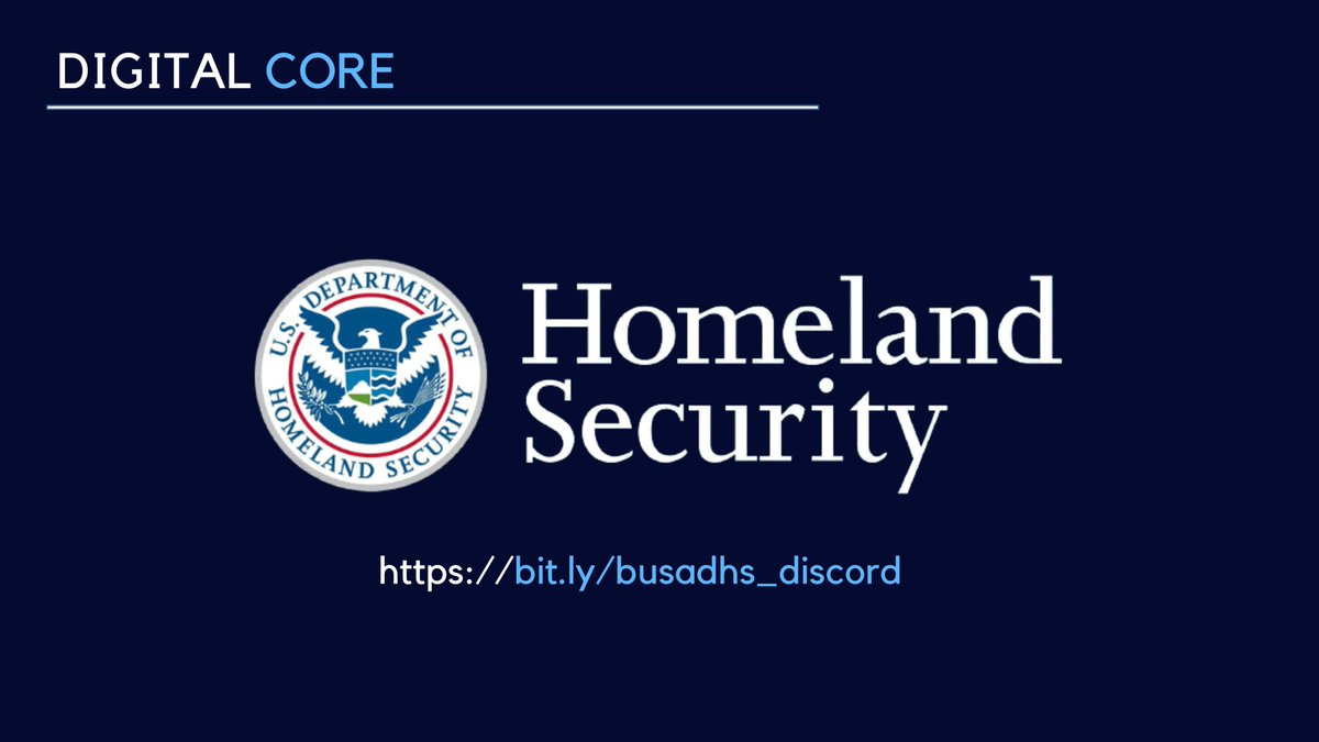 Digital Core is pleased to announce that a collaboration with @BUSA_DHS has been finalized.

Our team has been working on a comprehensive Discord Server for the Department of Homeland Security for the past few days. 

We could not be happier with the progress we made.
