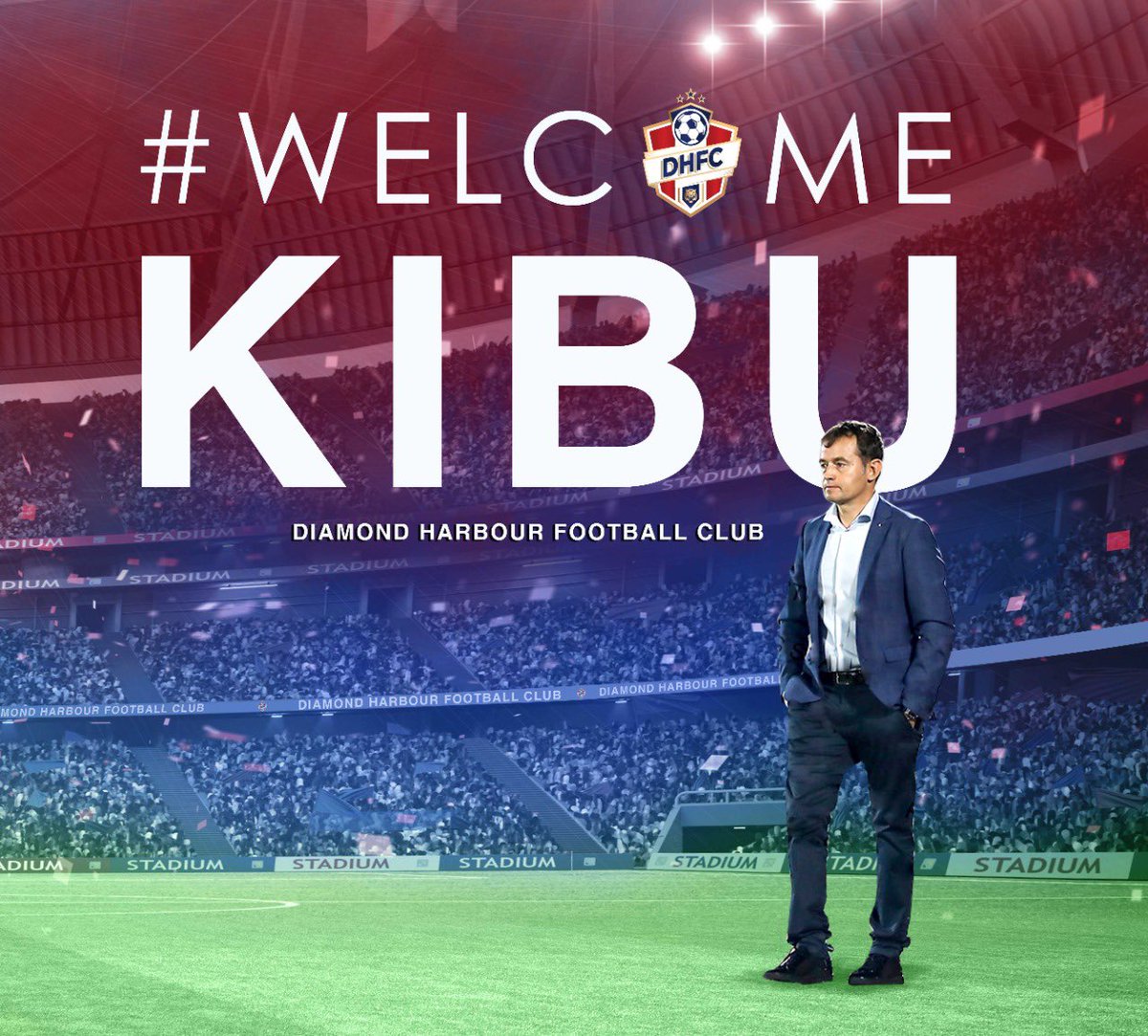dhfootballclub's tweet photo. DHFC is proud to announce the Spanish Football Coach José Antonio Vicuña Ochandorena as the coach of the club for the coming season. Welcome to the team and welcome to Kolkata, Kibu! Dumdaar Har Baar, Diamond Harbour. #DHFC https://t.co/g9pbTzu2om