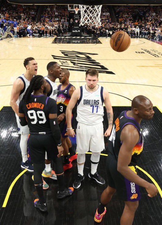 The Mavs were really up by 46 in a Game 7, on the road, against a 64 win team, and Luka was out scoring them at one point in the THIRD quarter. I miss watching this team shock the world. 🥲🥲