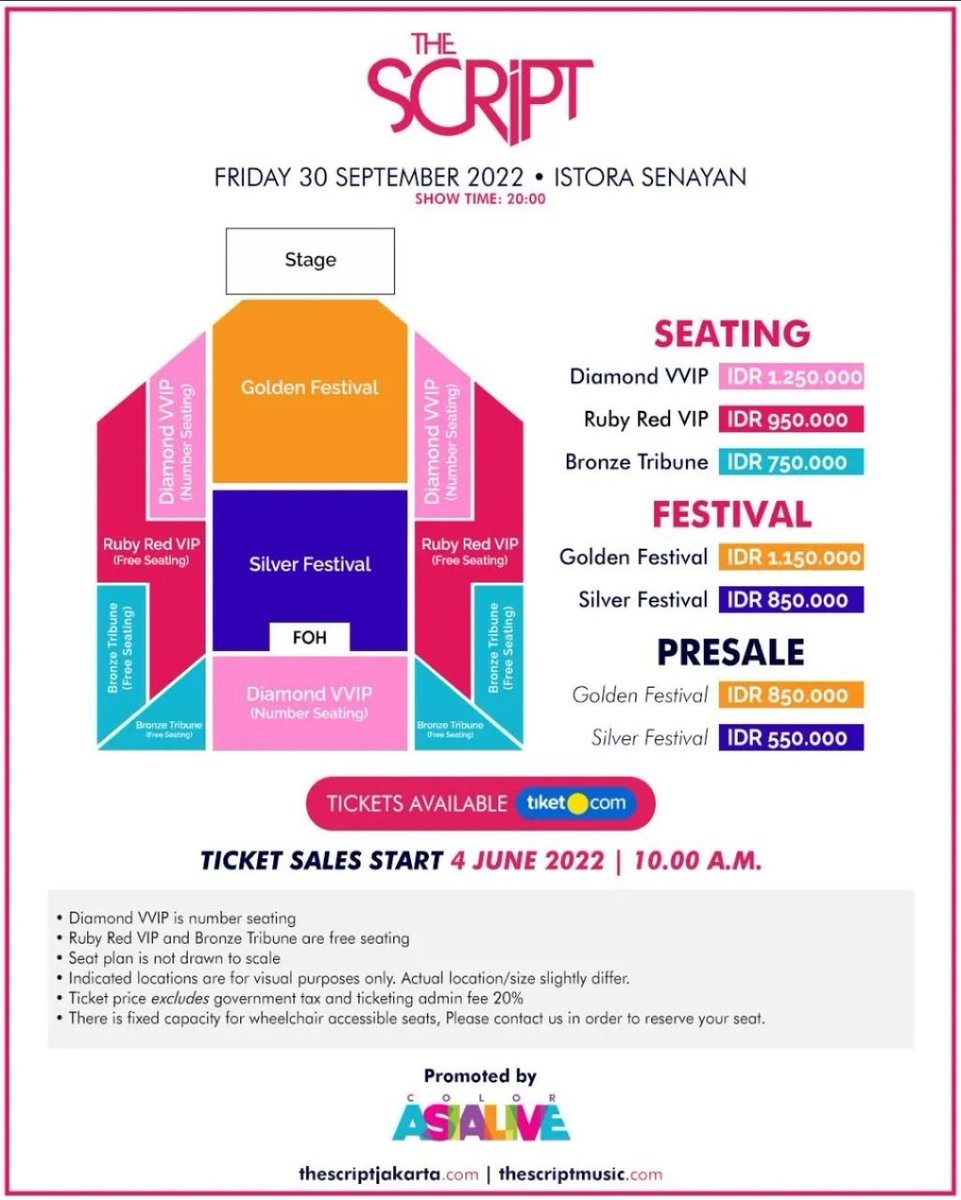 hello_bias's tweet photo. HELLOBIAS Open jastip [THE SCRIPT The Greatest Hits Tour 2022]

🗓 Tiket Sale : 4 Juni 2022
💰Fee 200K/Tix
🪪 Identitas Peserta Jastip
💯 TRUSTED Since 2018
✔️ Bisa dicicil sampai H-7 Konser
LIMITED SLOT!

#THESCRIPT #THESCRIPTLIVEINJAKARTA #THESCRIPTINJKT #THESCRIPTCONCERTINJKT https://t.co/VKImOVrZTE