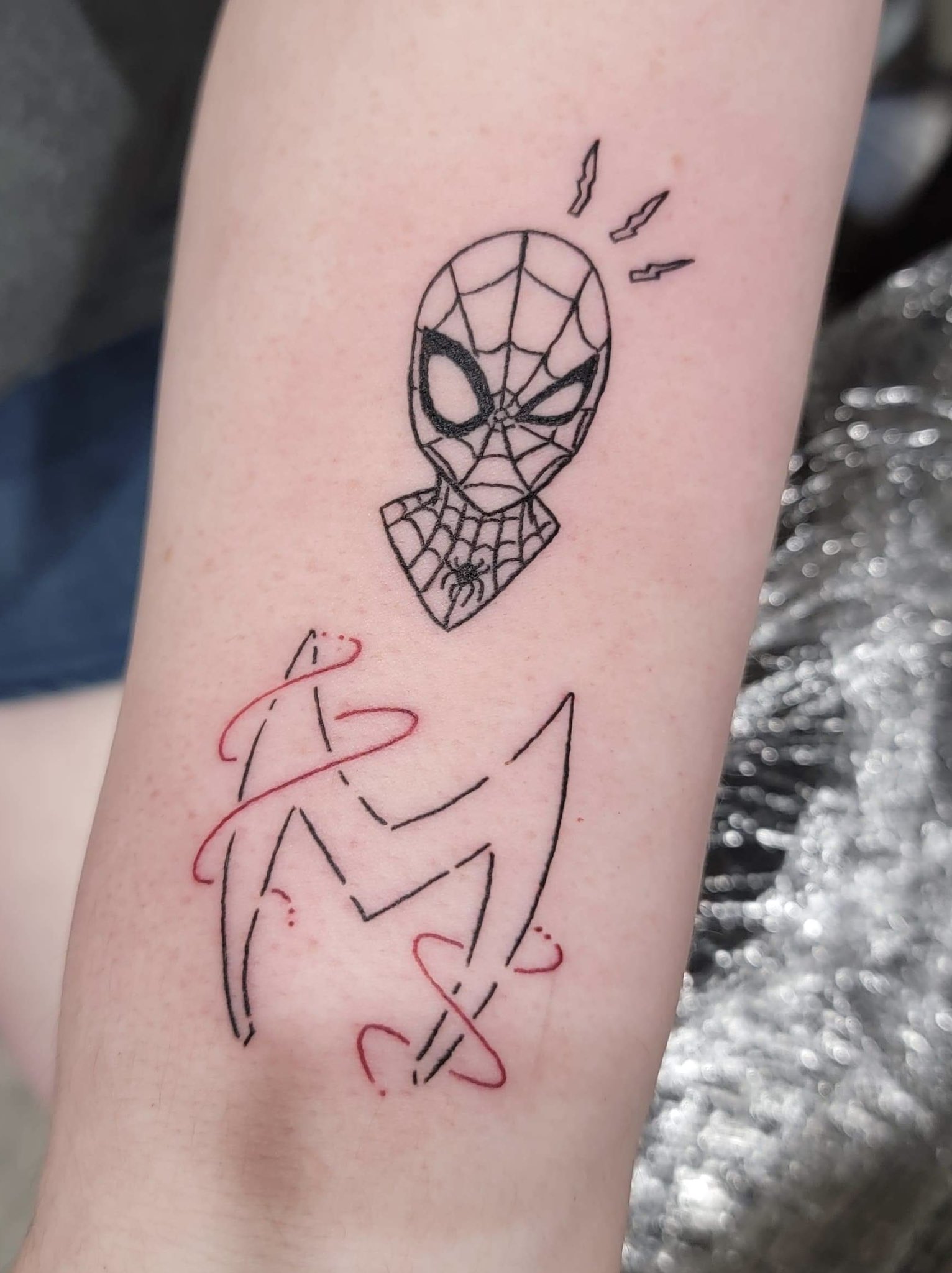 My new Spiderman NWH tattoo  rSpiderman