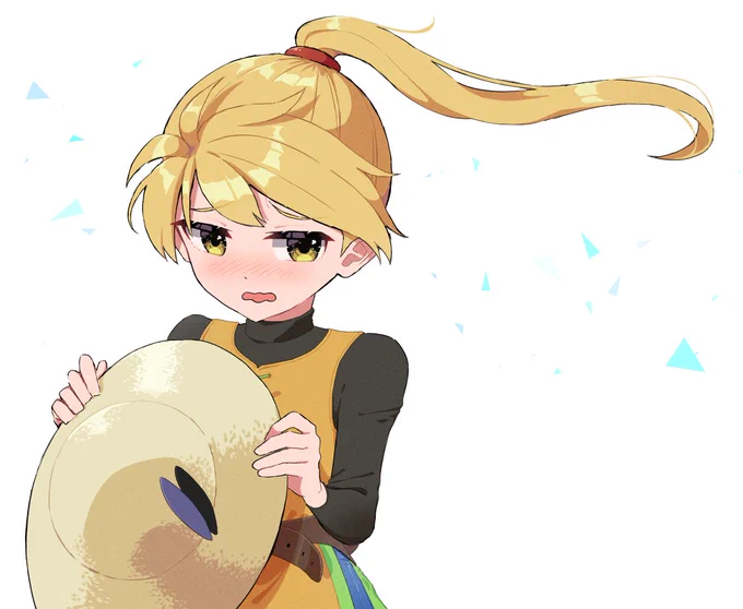 Twitterに比べPixivではあまり反応をいただけてなかったのですが、イエローちゃんのイラストで初100ブックマークを達成しました!より豊かな表現ができるよう、今後も精進していきます!ポニテ習作 | 城石へる #pixiv  