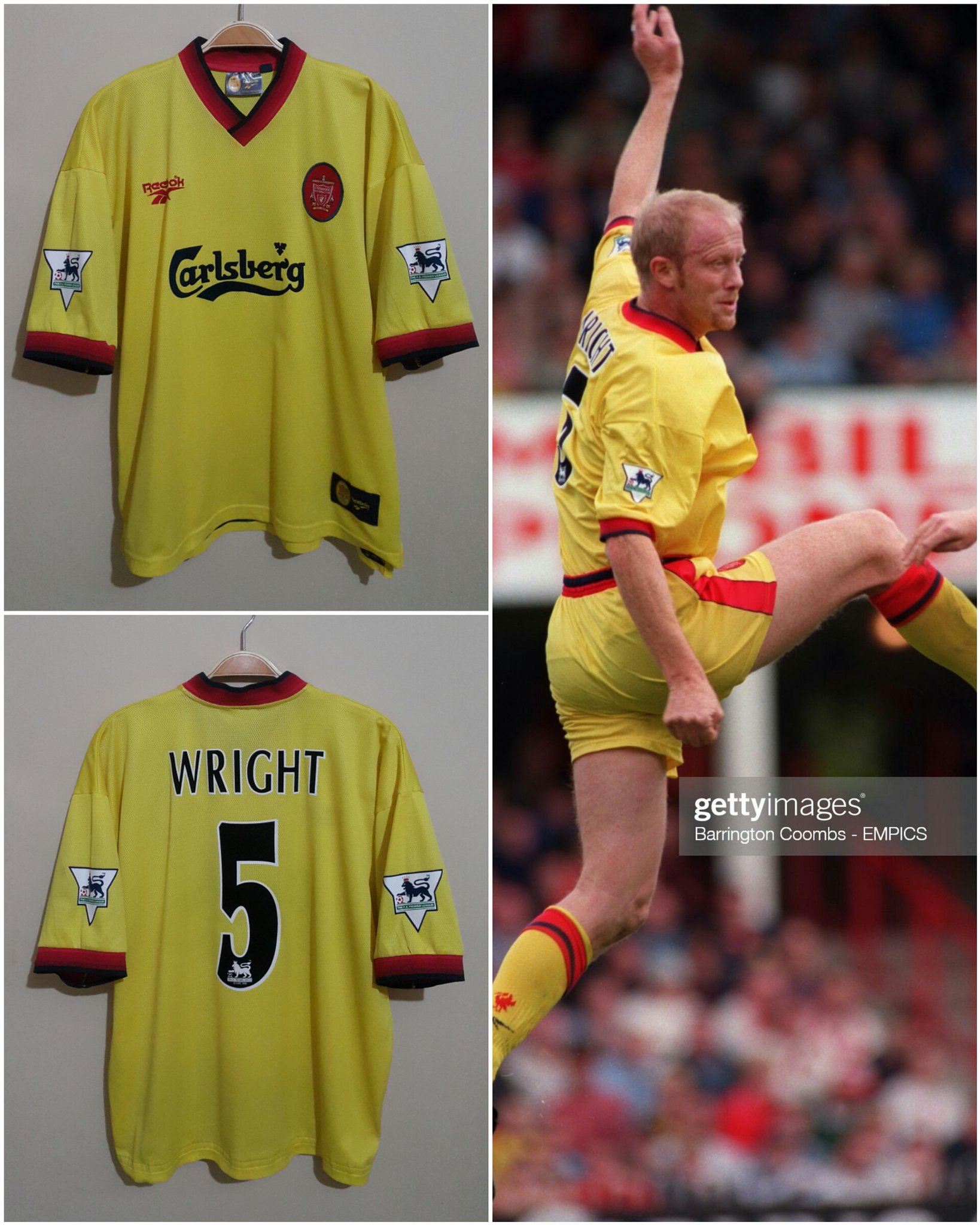 LIVERPOOL FC 96-97 away ユニフォーム LFC Retro Adults 96/97 Away Shirt