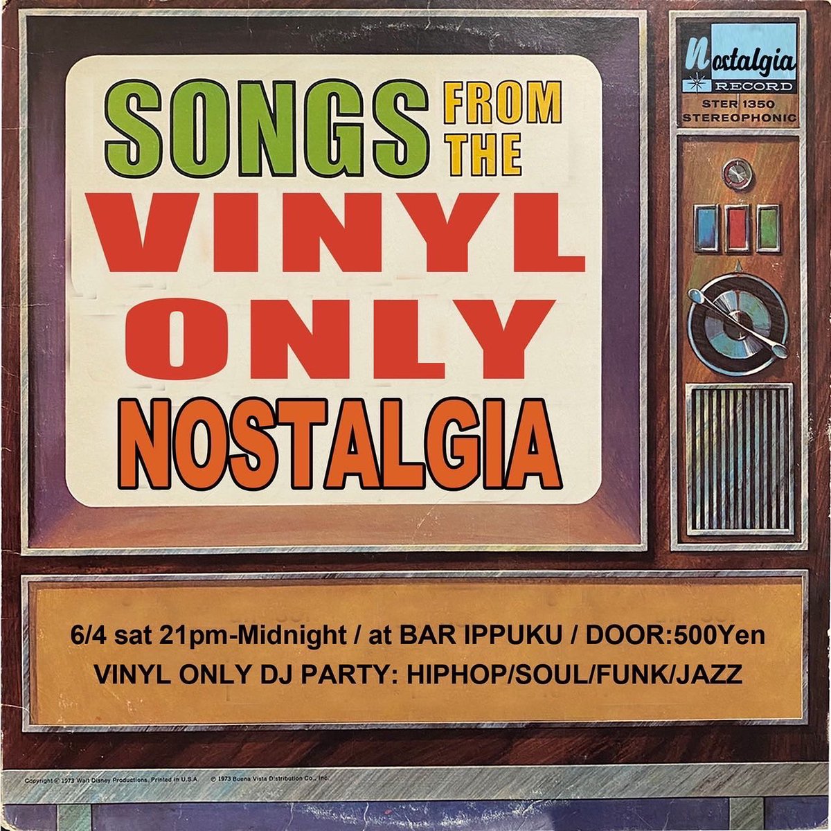 lambchopfunk's tweet photo. 6/4sat “NOSTALGIA”
21’- midnight
.
At. Bar Ippuku
(大阪市中央区心斎橋筋1-3-3)
.
DOOR 500Yen
.
|||||||||||||||||||||
Guest DJ’s
MO-RI
|||||||||||||||||||||
DJ’s
NANZO 
BOO
FUK
LAMBCHOP
KOTARO
RIE
|||||||||||||||||||||
Store 
Metro Store 
Myrtle Chicken https://t.co/y0AFA9qOZk