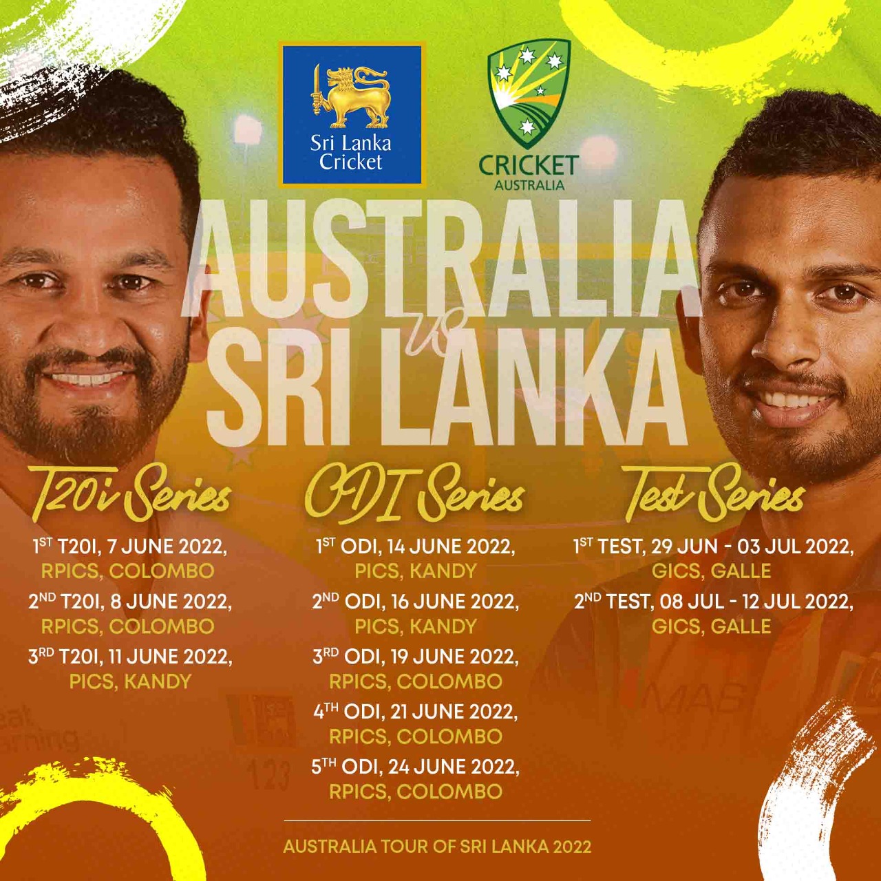 Sri Lanka Cricket 🇱🇰 on Twitter "Mark your calendars ️ Here's your