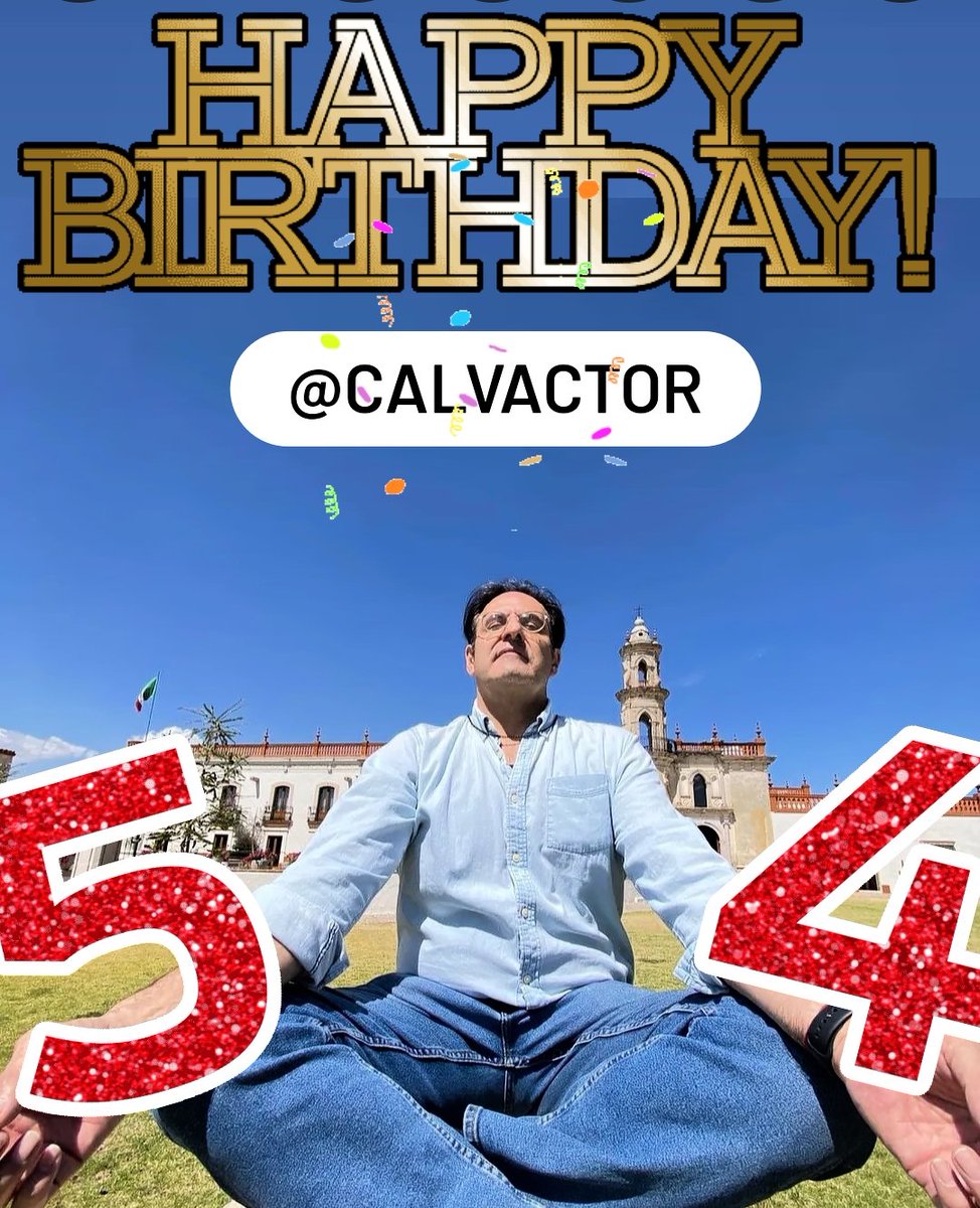 CalvaFans's tweet photo. ¡Celebramos tu vida! ¡¡Muchas felicidades a nuestro @CalvActor !! https://t.co/V3CVgRefnh