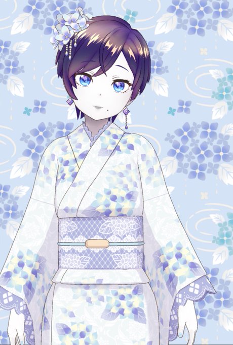 着物のtwitterイラスト検索結果