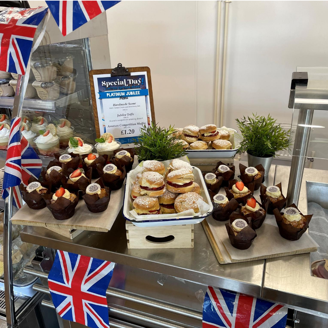 Great to see so many of our teams putting on a royal feast with some great patriotic bakes to celebrate the Queen’s Platinum Jubilee. 👑🇬🇧