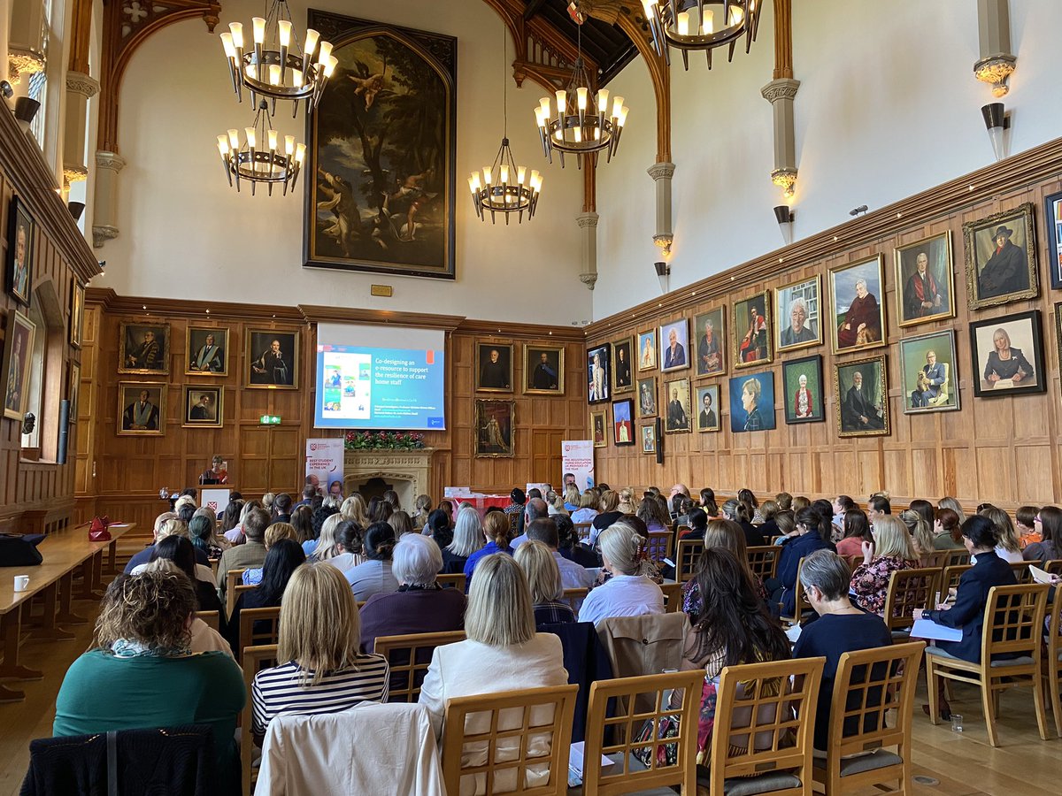 Up next is the brilliant <a href="/anita_mallon/">Dr.Anita Mallon</a> from <a href="/QUBSONM/">QUBNursing&Midwifery</a> who is discussing her work on co-designing a digital resource for #CareHomes about Resilience <a href="/QUBelfast/">Queen's University Belfast 🎓</a> #QUBCareHomes Conference. Great to hear about this exciting work led by <a href="/crbrownwilson/">Christine</a> &amp; funded by <a href="/BurdettTrust/">Burdett Trust 💙</a> 👏🏻🌟