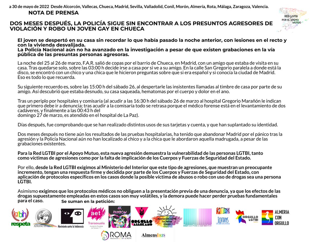 Red LGTBI Entidades y Empresas x el Apoyo Mutuo tweet media