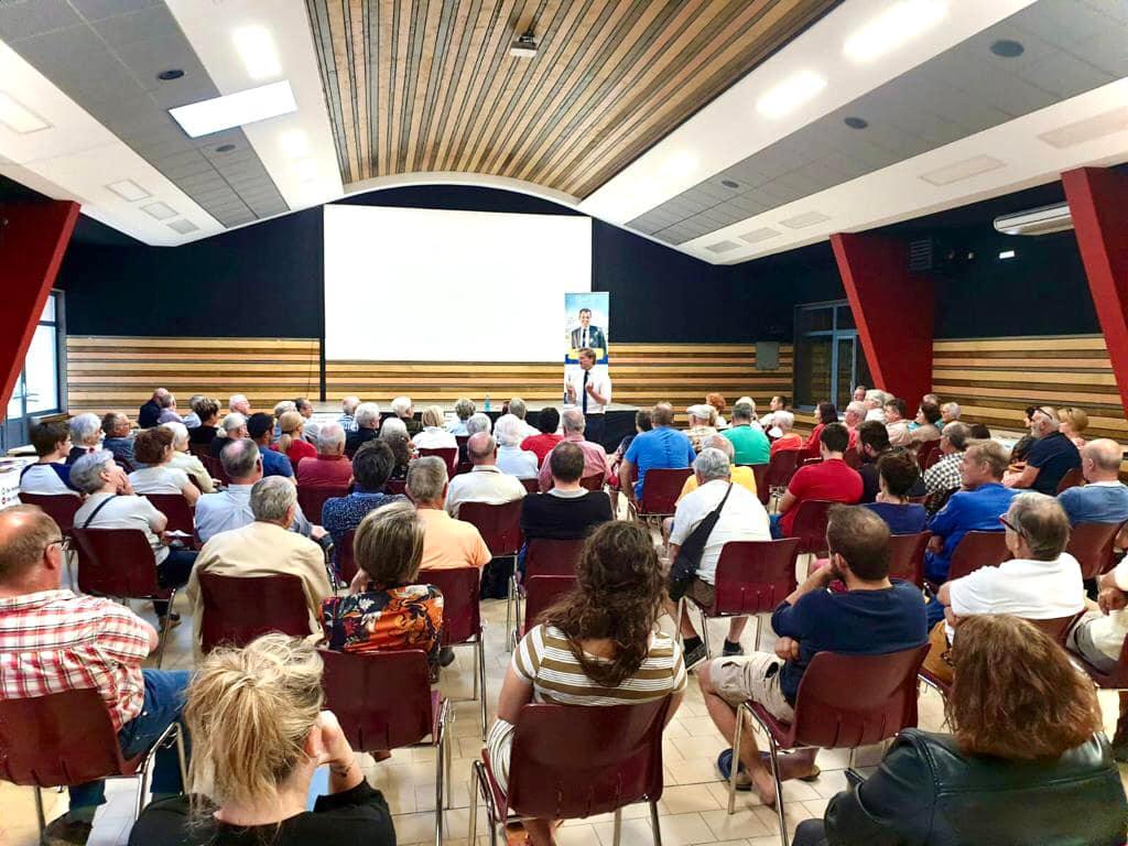 paulberard26's tweet photo. Vous êtes formidables ♥️ Plus de 140 personnes hier à Montségur 💪 À vous désormais de décupler cette énergie dans les urnes pour défendre (enfin !) le travail, l’industrie, notre ruralité et la sécurité 🚀 @La_drome #PlusProcheDeVous! https://t.co/YRAB2UKRG8