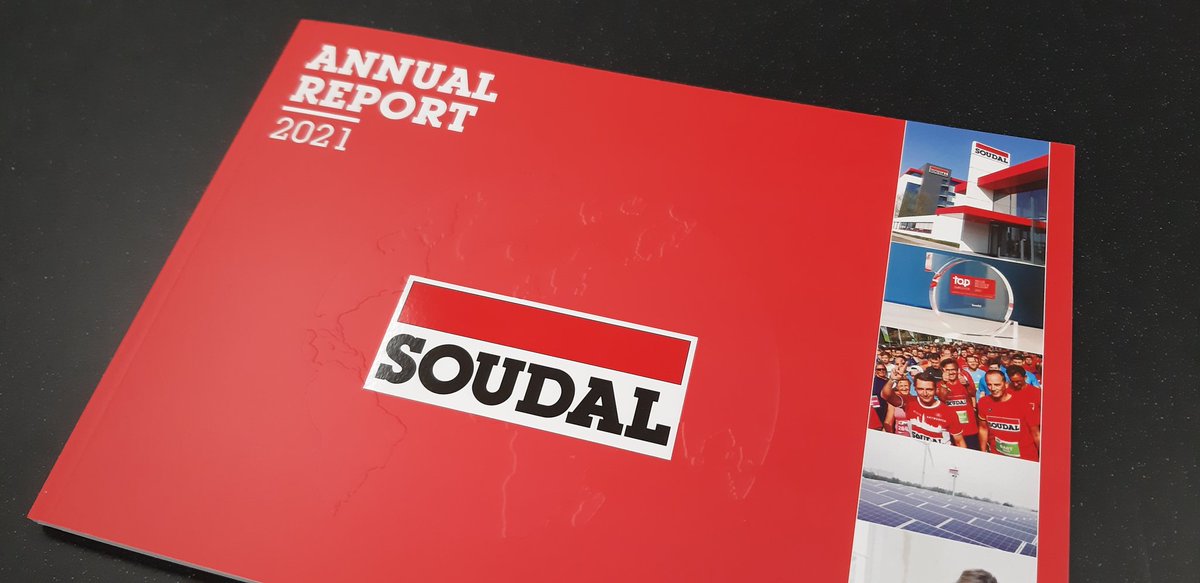 Proud to publish the first #soudal Year Report with over € 1Bn Turnover and healthy results in very challenging times! Great Soudal Teamwork! #BuildTheFuture