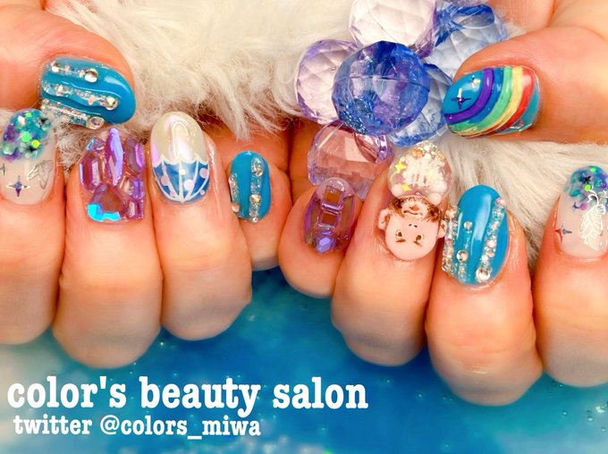 Color Sタカハシミワ さん がハッシュタグ 梅雨ネイル をつけたツイート一覧 1 Whotwi グラフィカルtwitter分析