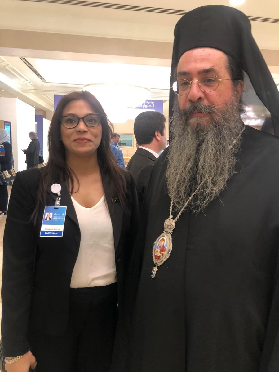 ElizehWasHere's tweet photo. Truly enjoyed this @DICID #Interfaith in #Doha #Qatar, talking and listening to world’s leaders on the topic of #hatespeech. Session on #freedomofspeech & exchange with so many amazing discussants and share #Pakistan story!#SheFoundation participated in conference #FORB #LOVE #UN https://t.co/sfsfVNmGCS