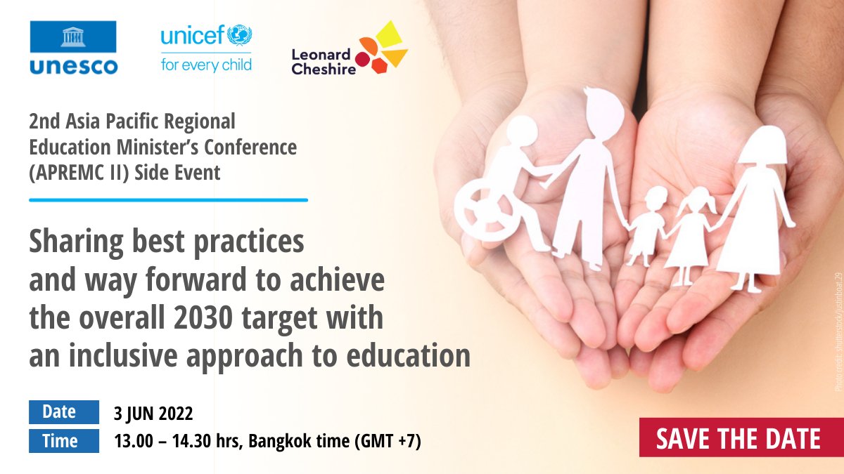 LC_Policy's tweet photo. We are excited to co-chair a session this Friday at the Asia-Pacific Regional Education Minister’s Conference.

The event brings together key stakeholders in the region to discuss best practices for inclusive &amp; equitable quality education.

Register here: https://t.co/ijBxFxVIEk https://t.co/8W7hty0123