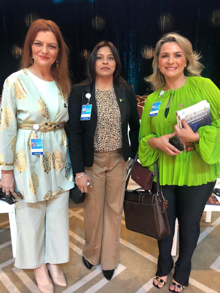 ElizehWasHere's tweet photo. Truly enjoyed this @DICID #Interfaith in #Doha #Qatar, talking and listening to world’s leaders on the topic of #hatespeech. Session on #freedomofspeech & exchange with so many amazing discussants and share #Pakistan story!#SheFoundation participated in conference #FORB #LOVE #UN https://t.co/sfsfVNmGCS