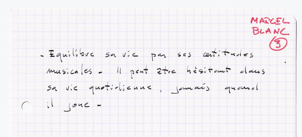 [PAPIERS ALAIN RESNAIS]
Demain, #AlainResnais aurait eu 100 ans. Pour redécouvrir une vie qui transforma le #cinéma français et européen, c'est #AndréDussolier cette semaine qui se livre, à partir d'archives préparatoires de #Mélo.
imec-archives.com/matieres-premi…
#archives #imecarchives