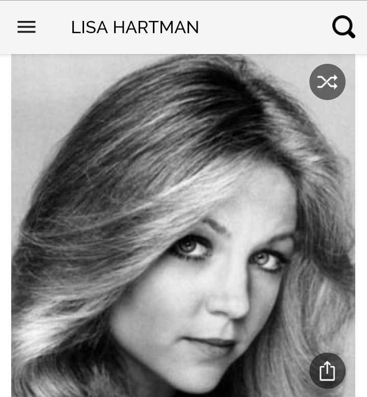 Happy birthday to this great actress.  Happy birthday to Lisa Hartman 