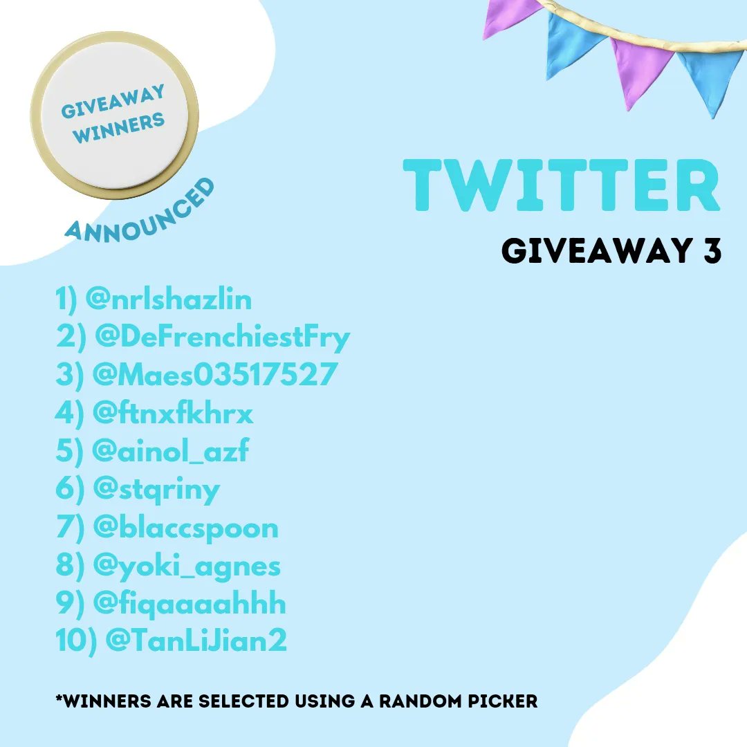 jomstudyapp's tweet photo. Congratulations to all winners! Please DM us on Instagram @jomstudyapp to claim your prizes. 

https://t.co/3Tlx860cXg https://t.co/OMqEp35Mx0
