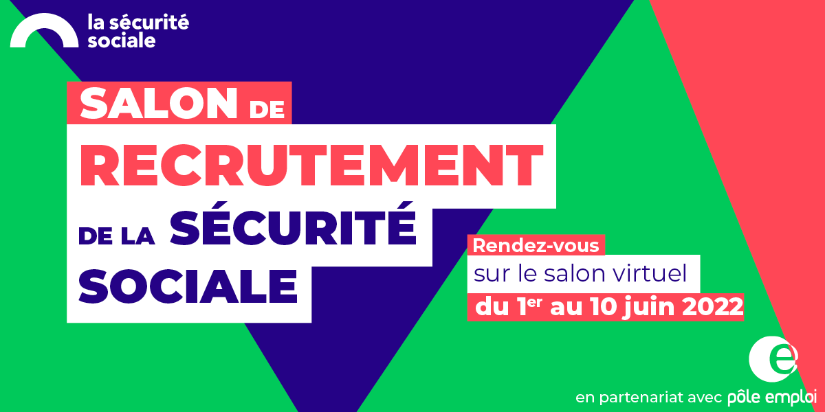 #CDI #CDD #Alternance 
Top départ pour le salon de #Recrutement de la #SécuritéSociale !

1️⃣Découvrez les offres des organismes franciliens et déposez vos #CV jusqu'au 6 juin.  
2️⃣Inscrivez-vous 
3️⃣Passez un entretien les 9 et 10 juin 
#LaSécuRecrute
lasecurecrute.fr/home/actualite…
