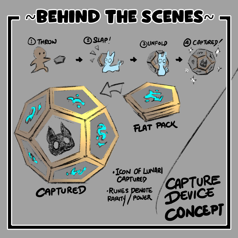 BTS: Lunar pod
Here in Lunaria, we understand that playing a game should not be restrictive, should not cost you a fortune and should give you the freedom to choose your favourite Lunaries. Thats why we designed for new players to catch their own Lunaries from the start! #GameFi