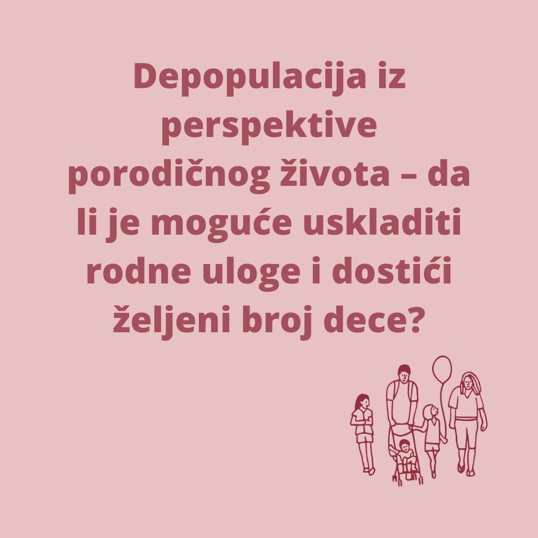 Iako naše društvo visoko vrednuje porodicu, decu i roditeljstvo, može im pružiti veću praktičnu podršku. I javne politike na drž. i lok. nivou potrebno je prilagoditi potrebama porodice. Nezaposlenost mladih i dalje je visoka, a zaposleni teško usklađuju posao i roditeljstvo. ⬇️