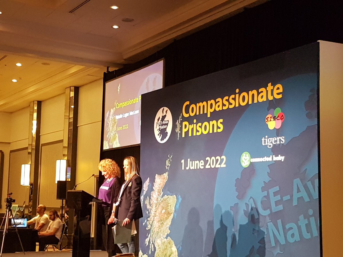 #compassionateprisons

Very proud of our ace aware nation. Radical brave approach to trauma. Breaking down barriers.