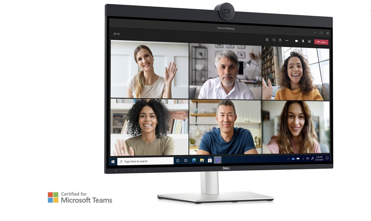 Dell&rsquo;s 32-inch 4K videoconferencing monitor costs just as much as a Studio Display