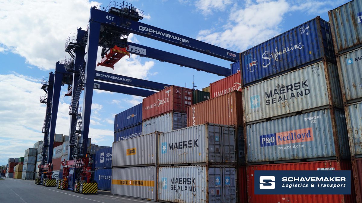 Second new fully Electric powered rubber tired gantry crane for Schavemaker terminal Katy Wroclawskie
#intermodal #CO2reduction #Kalmar #Cargotec #Sustainability #Schavemaker