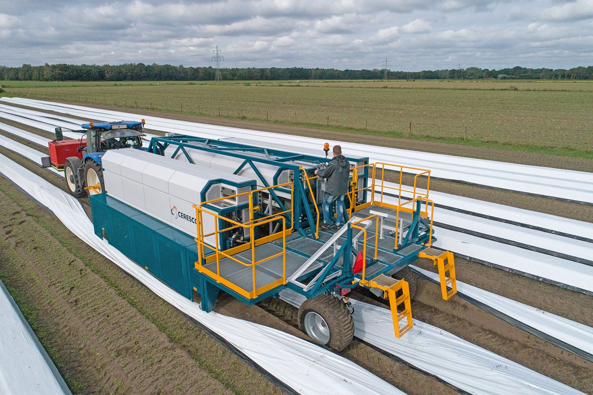 Die Spargelernteroboter-Firma #Cerescon meldet insolvenz an. Noch im letzten Jahr plante man den Bau von 150 Maschinen. Doch die Endreife wurde bis jetzt nicht erreicht. Die Firma kämpfte offenbar mit dem schwierigen Wirtschaftsklima, gestiegenen Kosten und Lieferengpässen.