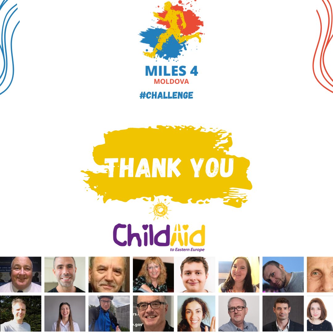 The #Miles4Moldova challenge was an amazing success. So far more than £5000 were raised for Tony Hawks Centre in #Moldova . It has been a great journey, we enjoyed the challenge and many of you said you are going to continue the challenge in June. 
#Thankyou for taking part.