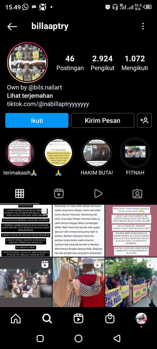Florynauau's tweet photo. Tolong dong viralkan... Bapak Paidi di fitnah nih dan hakim tidak memberikan keadilan untuk Bapak Paidi.. yg mau LBH tau ceritanya bisa langsung ke ig kak billaaptry
#justiceforbapakpaidi 
#bebaskanbapakpaidi https://t.co/2B4qdxFbC9