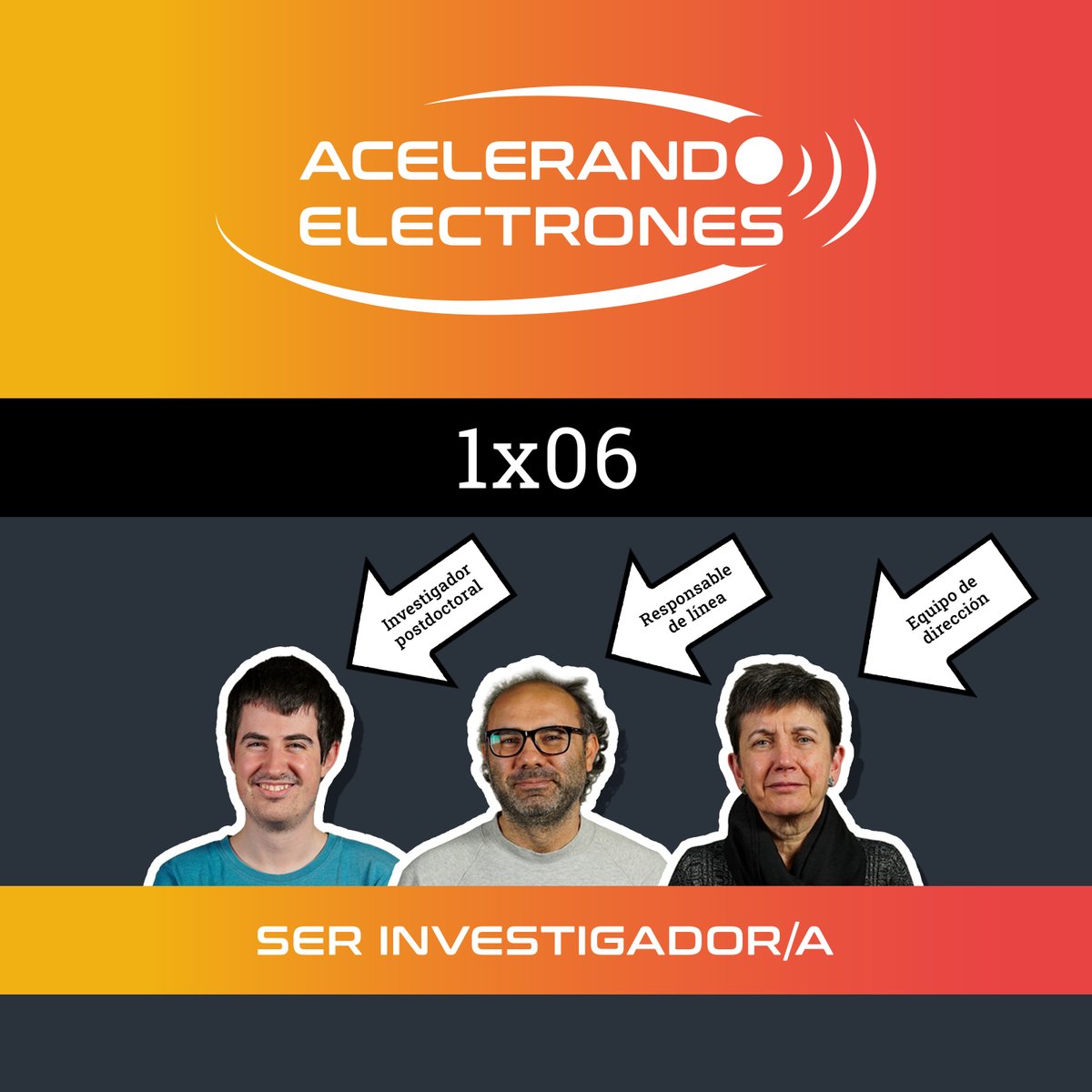 ALBAsynchrotron's tweet photo. ¡Último capítulo de la temporada de nuestro #podcast #AcelerandoElectrones! 🎧
1X06 - SER INVESTIGADOR/A 👩🔬🧑🔬
👉 https://t.co/s6XQ1nDQIV
Arrojamos luz al trabajo de #investigación charlando con 3 de nuestros científicos del #SincrotrónALBA.
Colaboran @fecyt_ciencia y @cugatmedia https://t.co/Ufgwy9q4bs