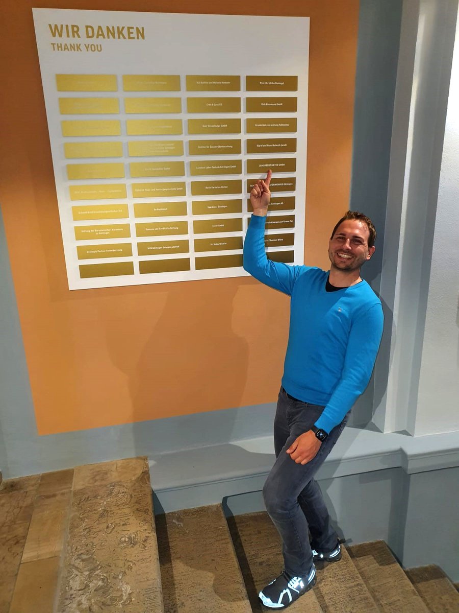 The Forum Wissen – the new museum of knowledge in Göttingen – aims to make research with objects tangible. This is a great project of the Georg-August-Universität Göttingen. The whole Lambrecht team is glad to support the Forum Wissen by sponsoring. forum-wissen.de/en/home-en/