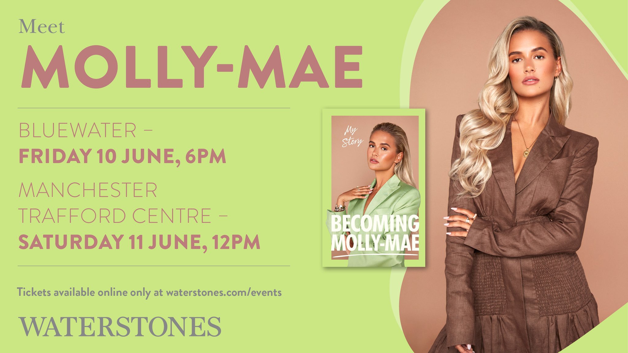 Waterstones on Twitter "Next week there are two opportunities to meet