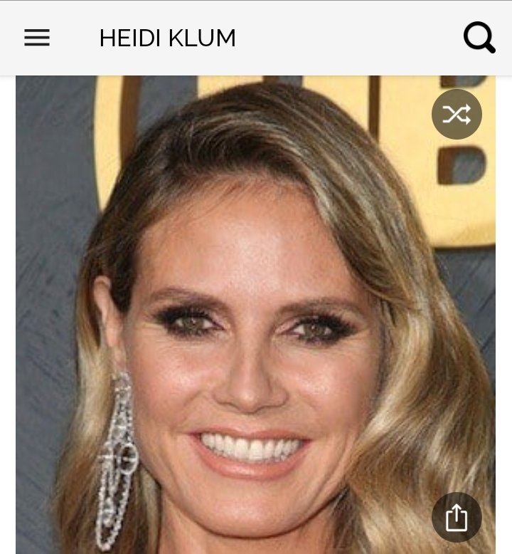 Happy birthday to this great model/TV show host.  Happy birthday to Heidi Klum 