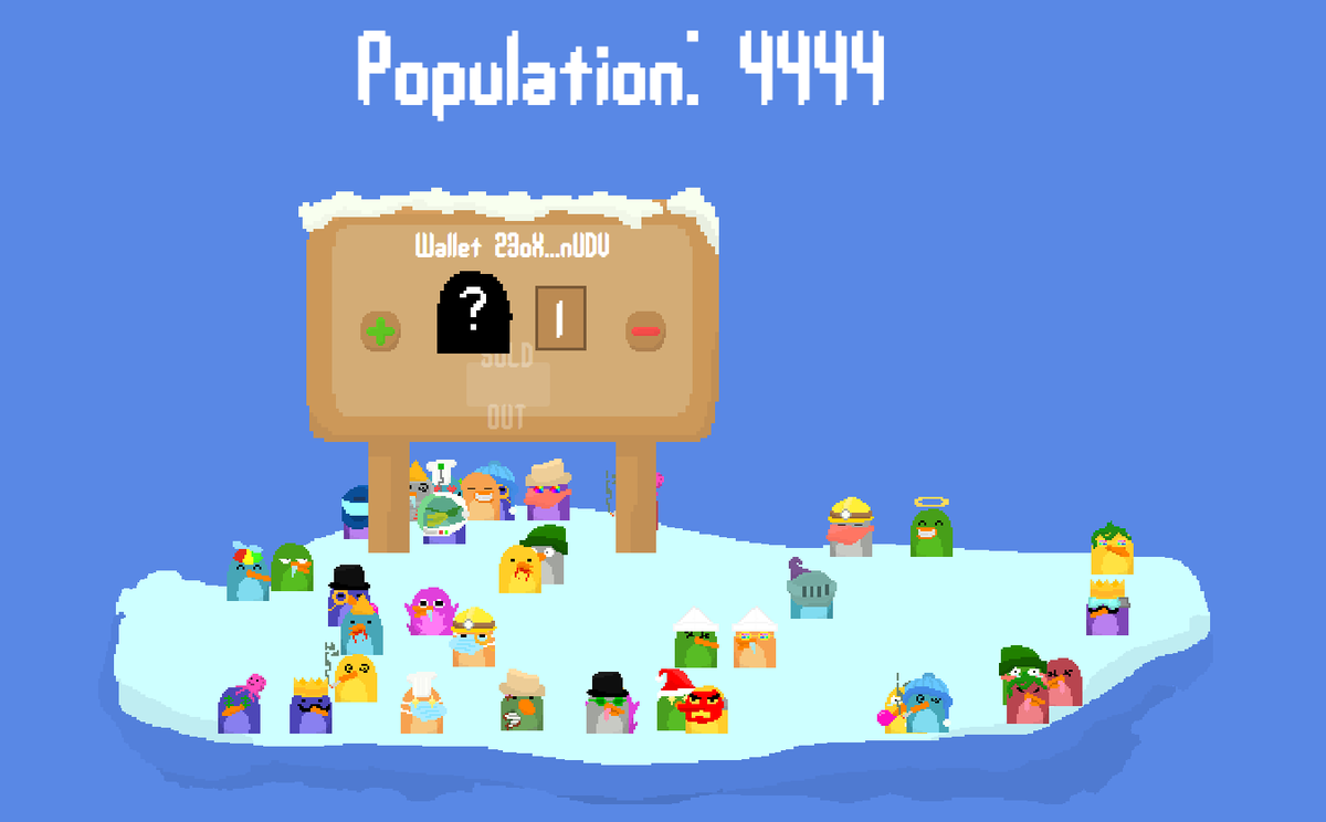 WHAT THE FUCK JUST HAPPENED!?!?!?!?!?

COOL PENGUIN SQUAD HAS JUST SOLD OUT.

#NFTs #Solana #NFTCommumity #NFTdrops #SolanaNFT #nftart