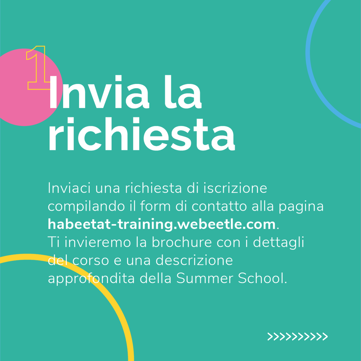 webeetle's tweet photo. Il nostro obiettivo è quello di proporre una 𝗳𝗼𝗿𝗺𝗮𝘇𝗶𝗼𝗻𝗲 𝗱𝗶 𝗾𝘂𝗮𝗹𝗶𝘁𝗮̀ che risponda realmente alle esigenze delle persone.
Invia la tua candidatura:
https://t.co/EJkY3yslDV https://t.co/sdJ2Tx8hGf