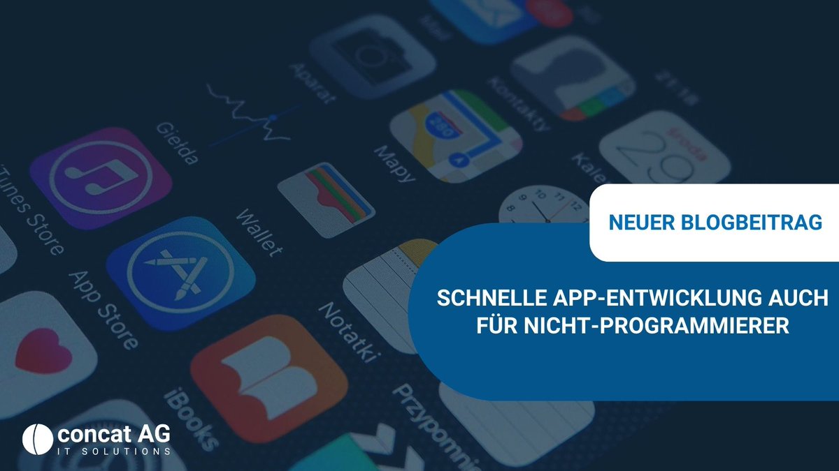 In unserem jüngsten Blogbeitrag sprechen wir über eine Low-Code Entwicklungsumgebung, mit der sich Geschäftsprozesse optimieren und automatisieren lassen. 

Den Blogbeitrag finden Sie hier: 
concat.de/microsoft-powe…