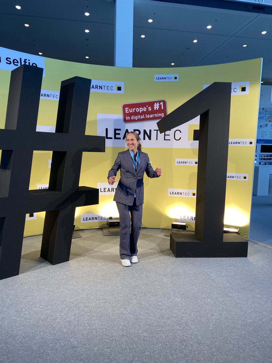 BeatrixBusse's tweet image. Future of Education is here and near! #learntec2022 @KleiberIngo @Franziska_C_E