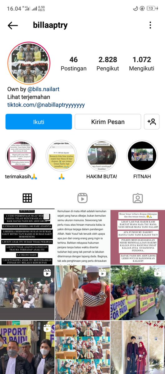 sfzaaaaa's tweet photo. @_Nandot_ Hallo kak
Bantu up kasus untuk saudara kami yg sedang mencari keadilan. 
Untuk info masalah nya ada di Ig tersebut. Terima kasih. https://t.co/HdtqakG0Uu